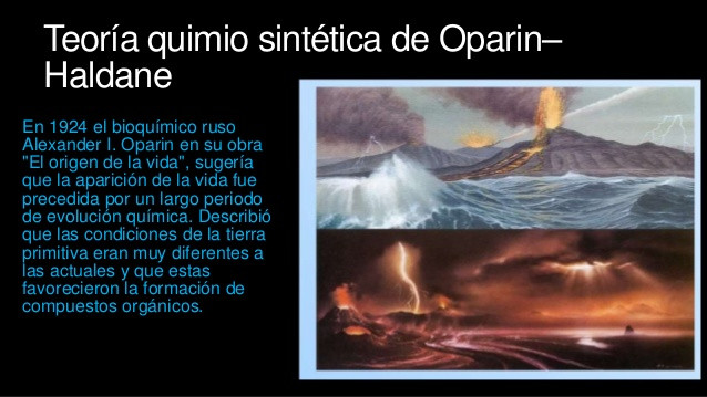 Teoras del origen de los seres vivos completo 9 638